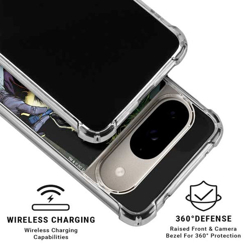 DC Comics The Joker Put on a Smile Google Pixel 10 Clear Case